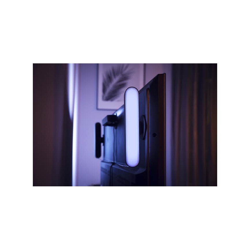 Philips - Удължителен комплект LED RGB Димируема настолна лампа Hue PLAY LED/6W/230V черен