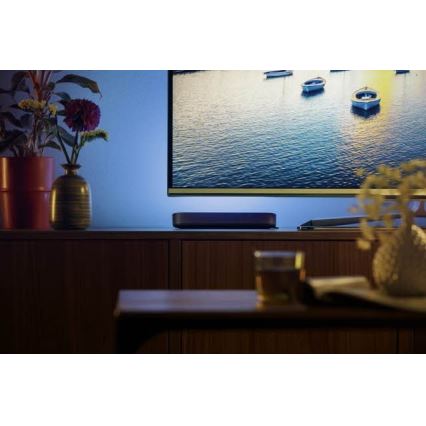 Philips - Удължителен комплект LED RGB Димируема настолна лампа Hue PLAY LED/6W/230V черен