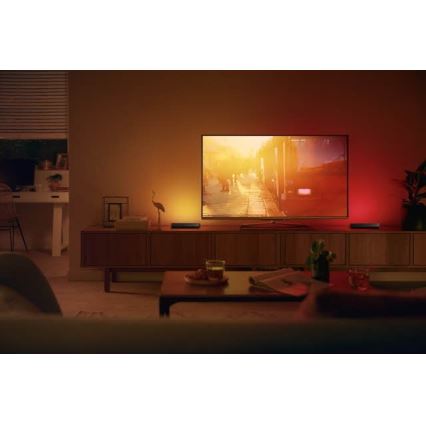 Philips - Удължителен комплект LED RGB Димируема настолна лампа Hue PLAY LED/6W/230V черен