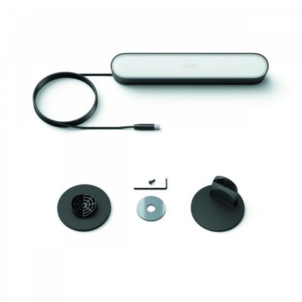 Philips - Удължителен комплект LED RGB Димируема настолна лампа Hue PLAY LED/6W/230V черен