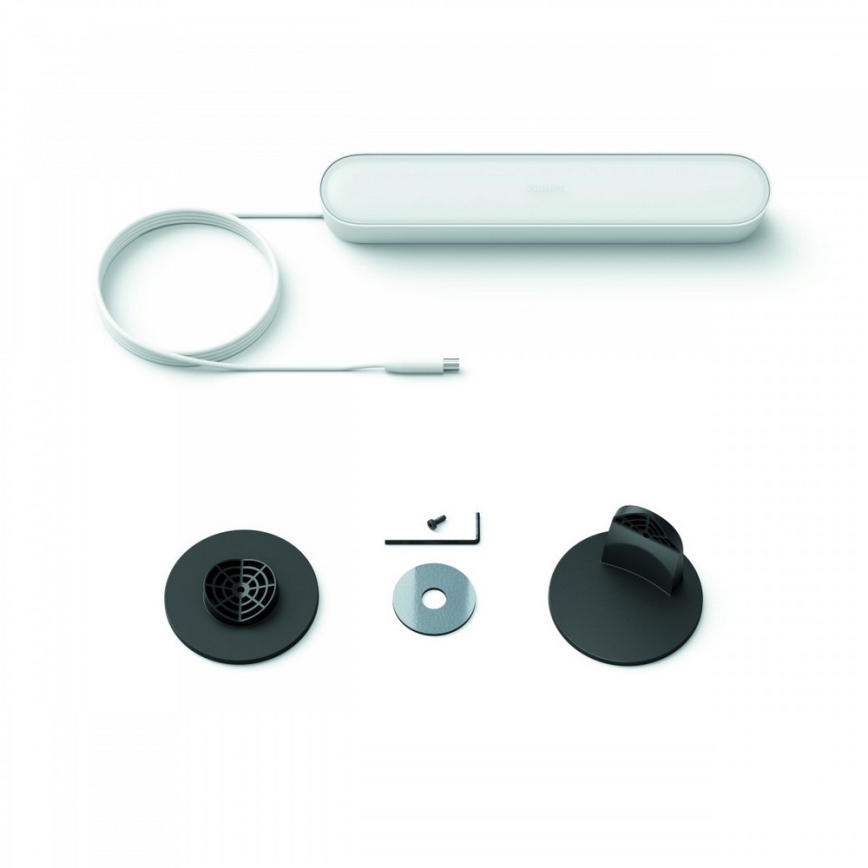 Philips - Разширителен комплект RGB LED димируема настолна лампа Hue PLAY LED/6W/230V бяла