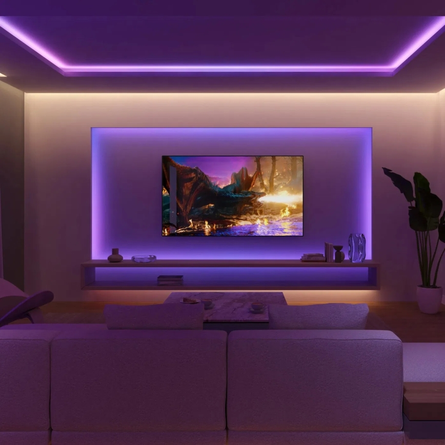 Philips - Разширителен комплект за димируема LED RGBW лента Hue FLUX 2m LED/19,5W/24V 1000-20000K