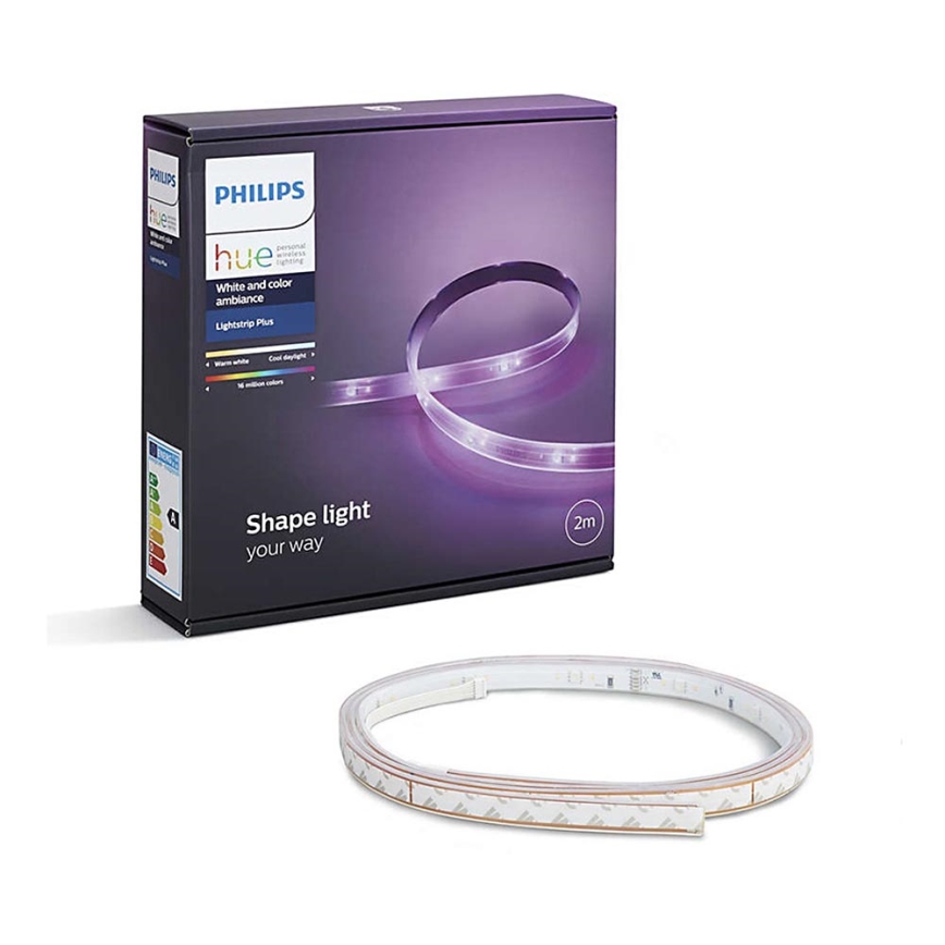 Philips - RGB LED Димируема лента Hue LIGHTSTRIP 2м