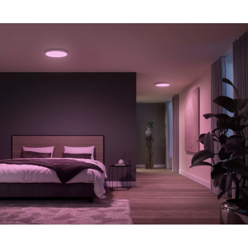 Philips - RGBW Димируем плафон Hue SURIMU LED/40W/230V