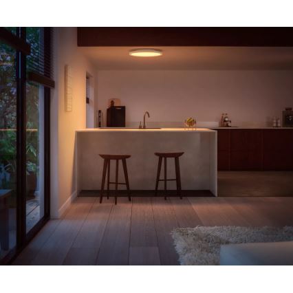 Philips - RGBW Димируем плафон Hue SURIMU LED/40W/230V