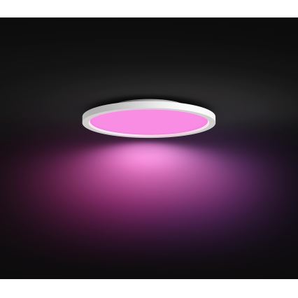 Philips - RGBW Димируем плафон Hue SURIMU LED/40W/230V