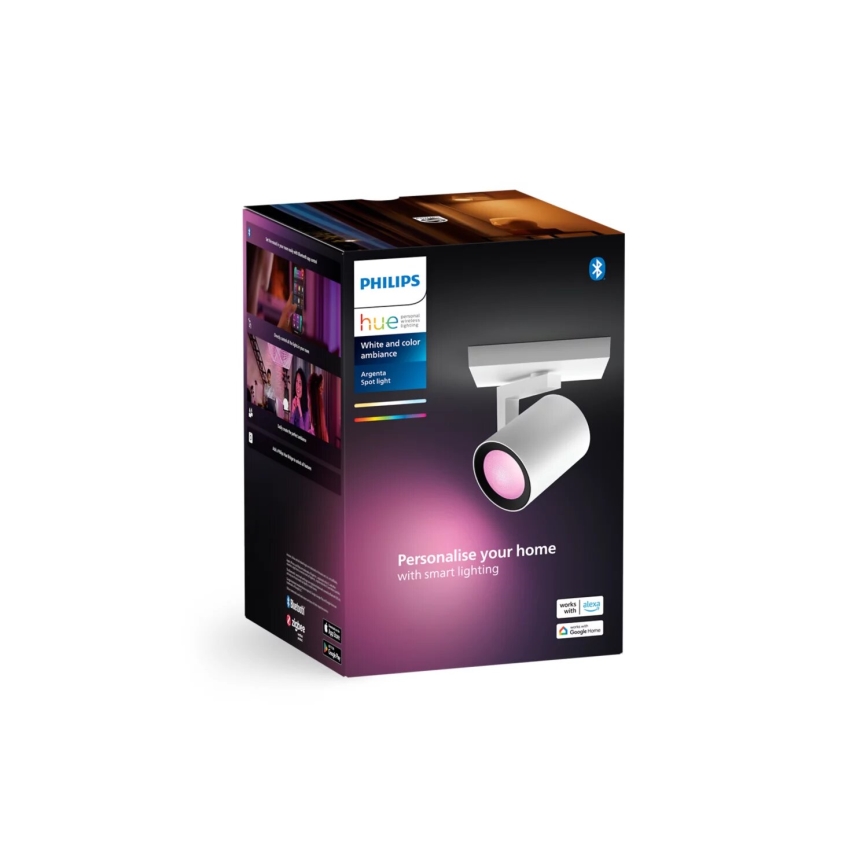 Philips - RGBW LED Димируем спот Hue ARGENTA 1xGU10/4,2W/230V 2000-6500K