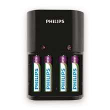 Philips SCB1450NB/12 - Зарядно за батерии MULTILIFE 4xAAA 800 mAh 230V