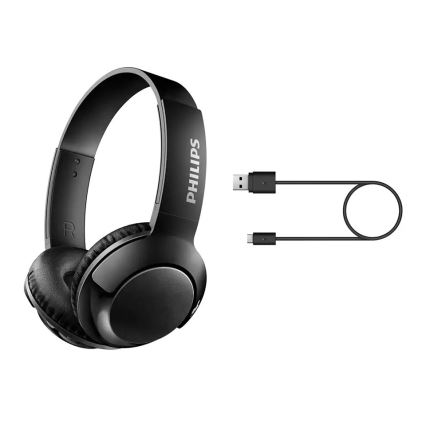 Philips SHB3075BK/00 - Безжични слушалки с Bluetooth BASS черни