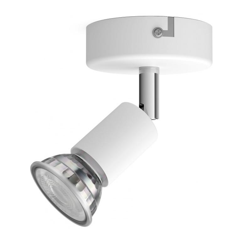 Philips - Спот 1xGU10/50W/230V бял
