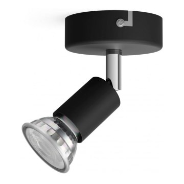 Philips - Спот 1xGU10/50W/230V черен
