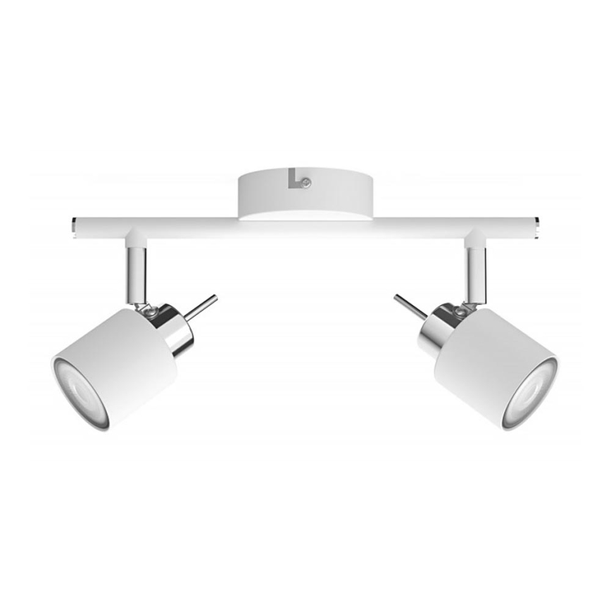 Philips - Спот 2xGU10/35W/230V бял