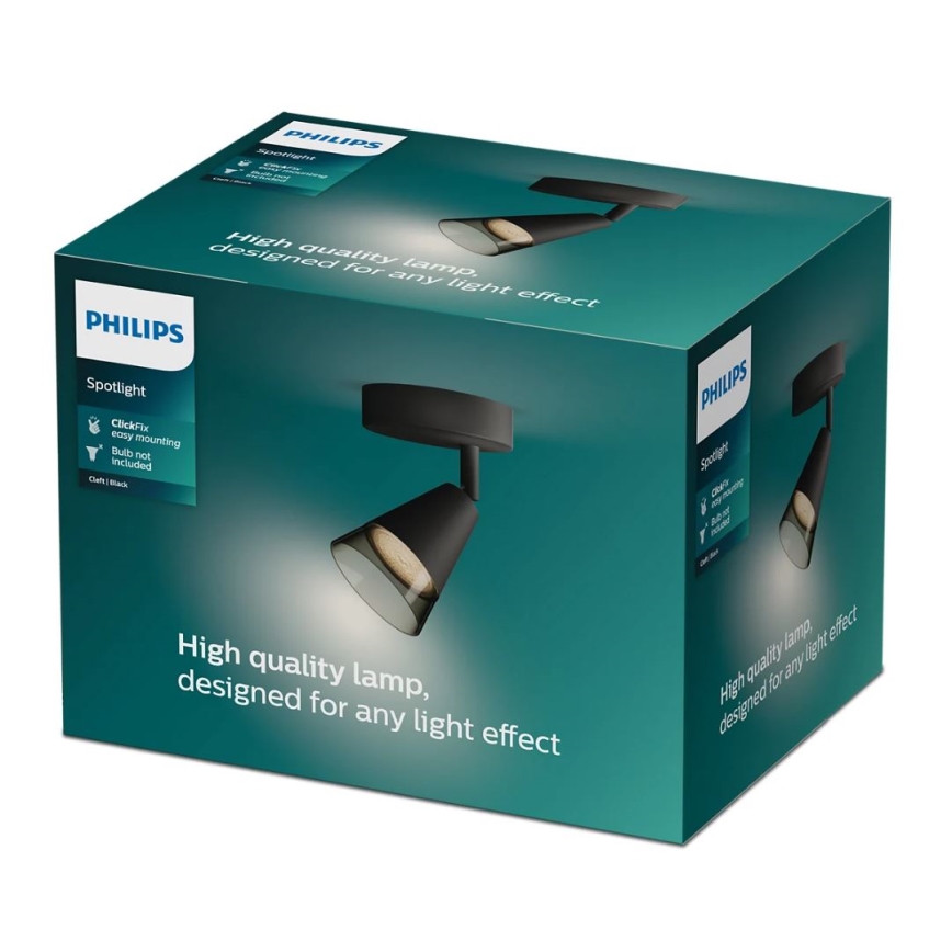 Philips - Спот CLEFT 1xGU10/5W/230V