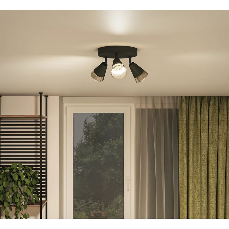 Philips - Спот CLEFT 3xGU10/5W/230V