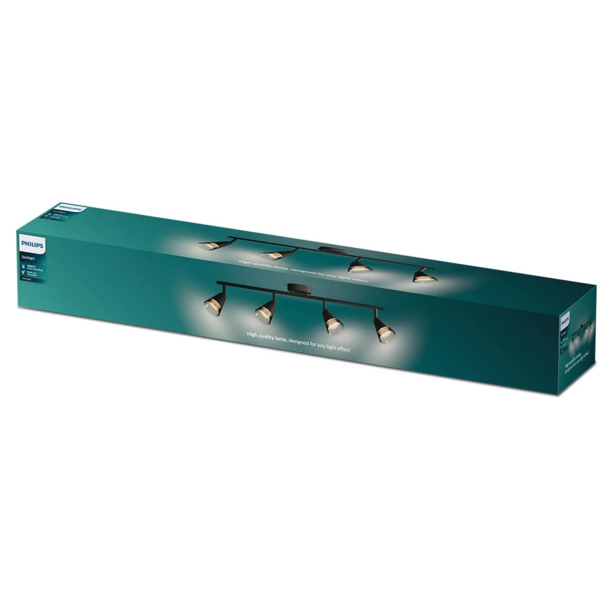 Philips - Спот CLEFT 4xGU10/5W/230V