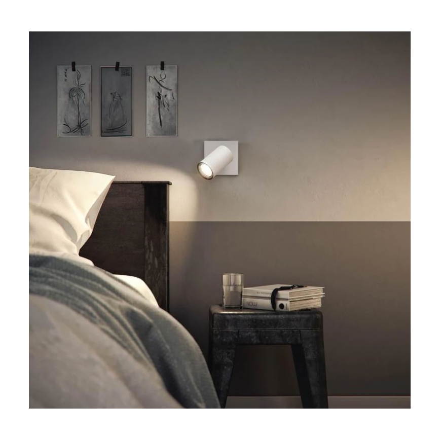 Philips - Спот KOSIPO 1xGU10/5,5W/230V бял