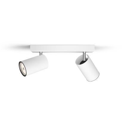 Philips - Спот KOSIPO 2xGU10/5,5W/230V бял