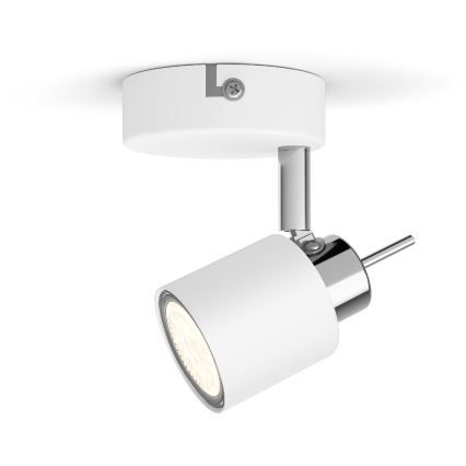 Philips - Спот 1xGU10/35W/230V бял