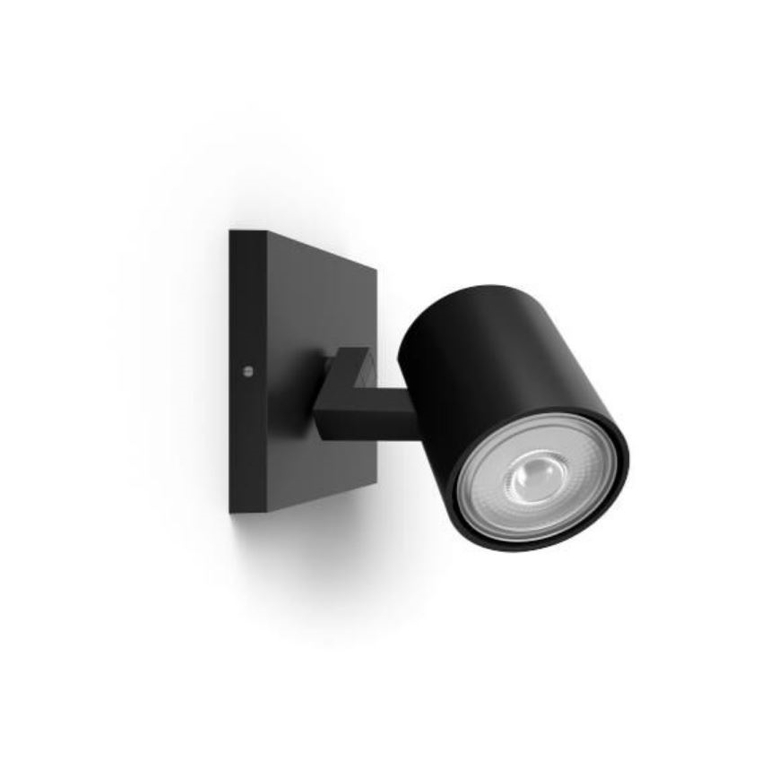 Philips - Спот RUNNER 1xGU10/20W/230V черен