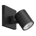 Philips - Спот RUNNER 1xGU10/20W/230V черен