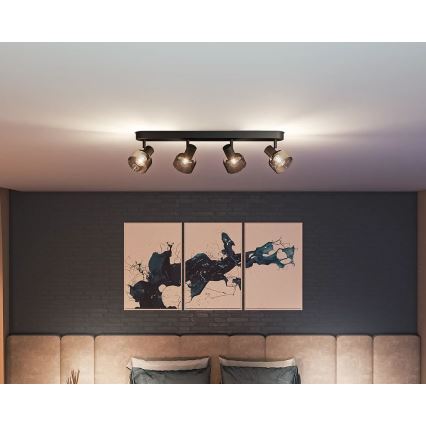 Philips - Спот SLEET 4xE14/25W/230V