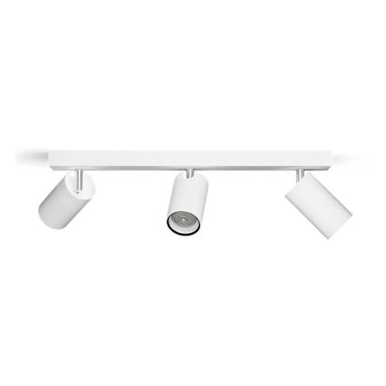 Philips - Спот за баня IDRIS 3xGU10/5W/230V IP44 бял