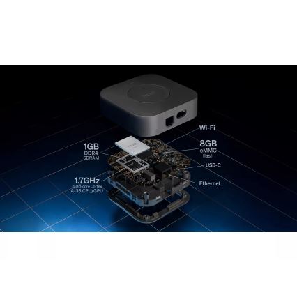 Philips - Свързващо устройство Hue BRIDGE PRO, черно