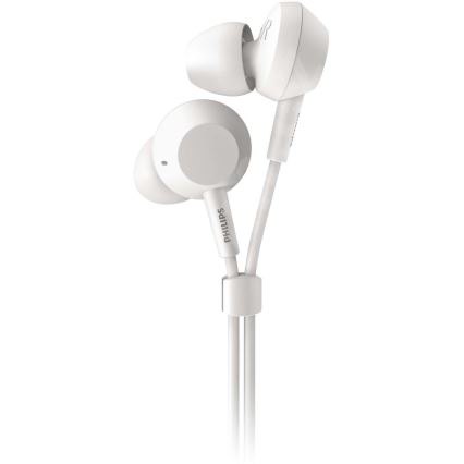Philips TAE4105WT/00 - Earphones с микрофон JACK 3,5 mm бял