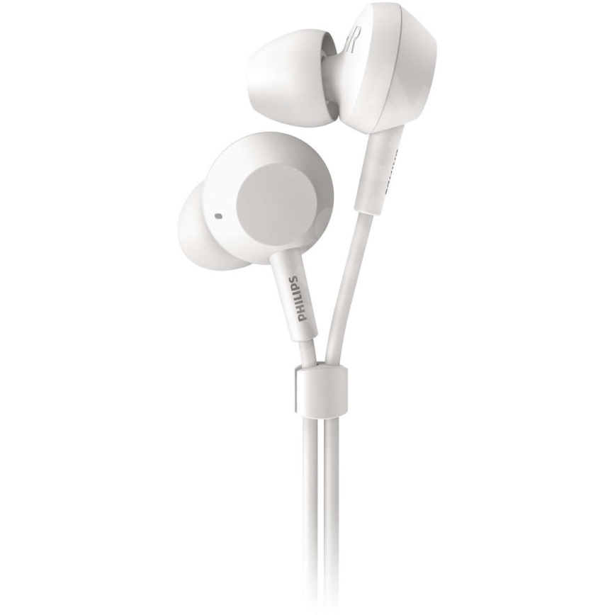 Philips TAE4105WT/00 - Earphones с микрофон JACK 3,5 mm бял