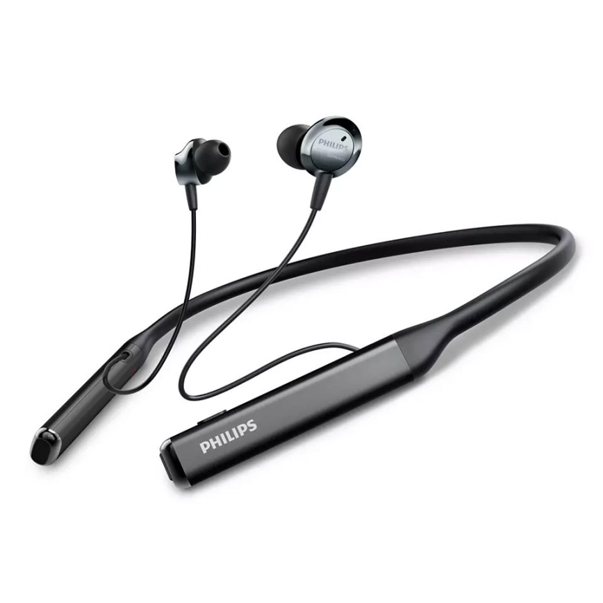 Philips TAPN505BK/00-Bluetooth слушалки с микрофон и MicroSD плейър