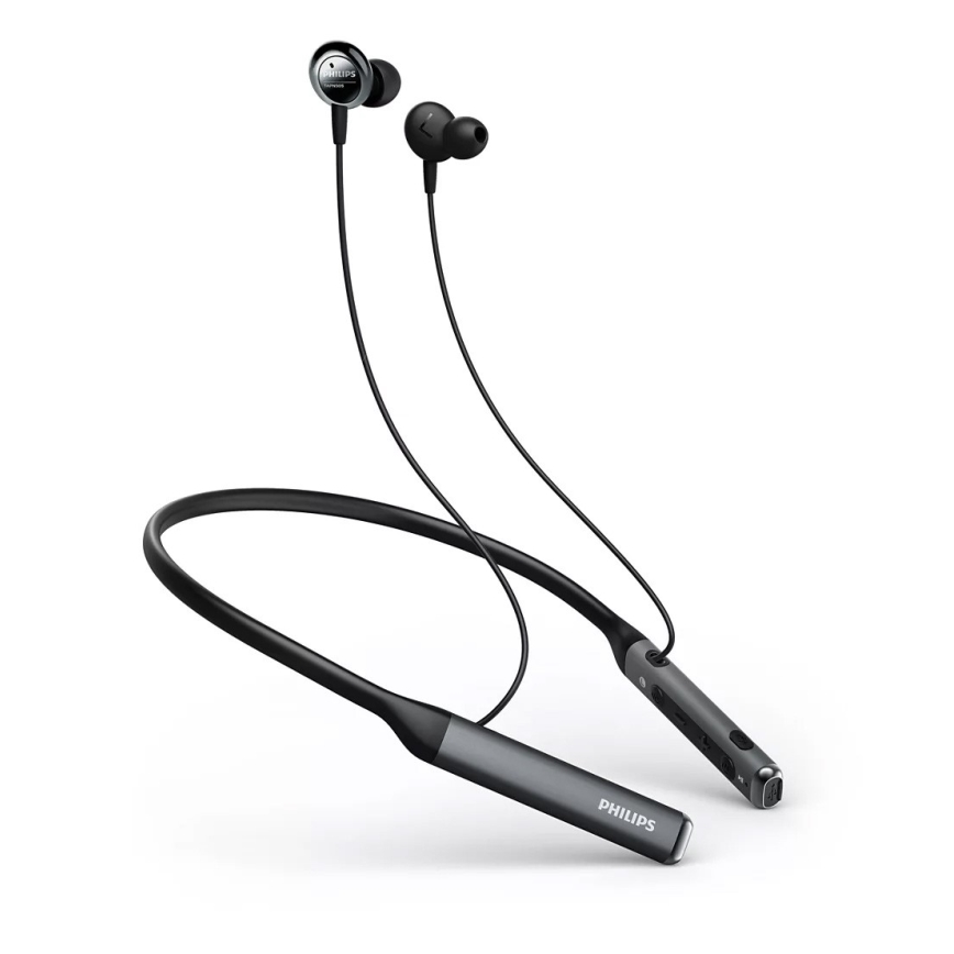 Philips TAPN505BK/00-Bluetooth слушалки с микрофон и MicroSD плейър
