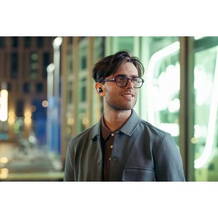 Philips TAT8505BK/00 - Безжични слушалки IPX4 2x 55 mAh + 560 mAh черни