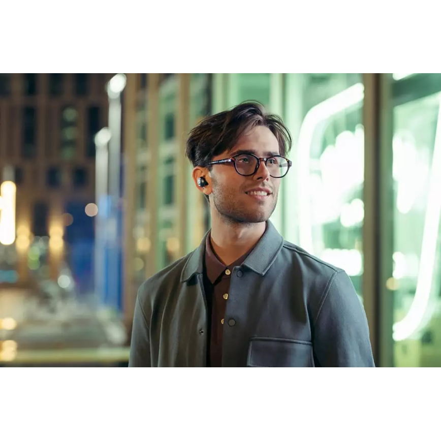 Philips TAT8505BK/00 - Безжични слушалки IPX4 2x 55 mAh + 560 mAh черни