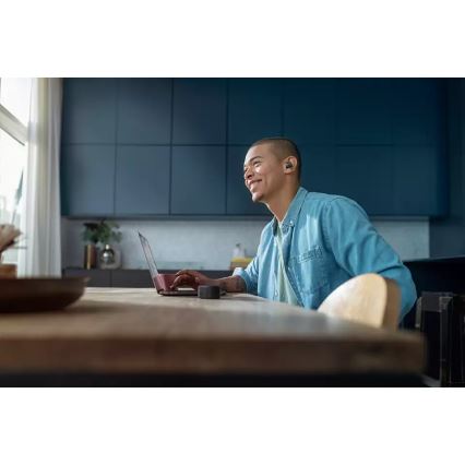Philips TAT8505BK/00 - Безжични слушалки IPX4 2x 55 mAh + 560 mAh черен