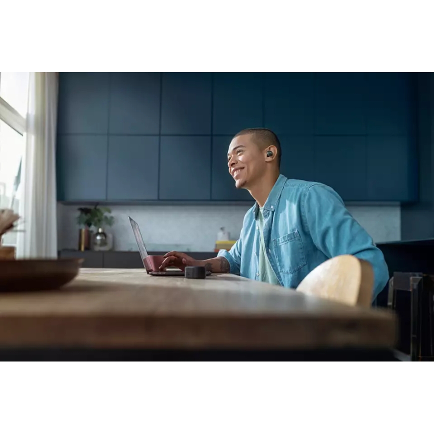 Philips TAT8505BK/00 - Безжични слушалки IPX4 2x 55 mAh + 560 mAh черен