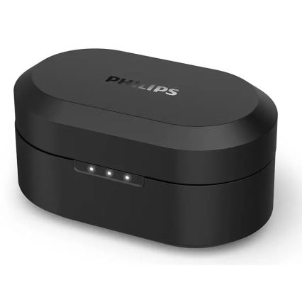 Philips TAT8505BK/00 - Безжични слушалки IPX4 2x 55 mAh + 560 mAh черен