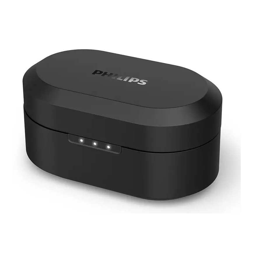 Philips TAT8505BK/00 - Безжични слушалки IPX4 2x 55 mAh + 560 mAh черен
