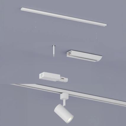 Philips - Точково осветително тяло за релсова система EASYLINK 3xGU10/7W/230V 1m бяло