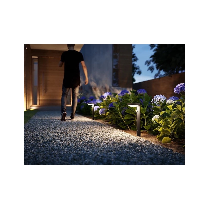 Philips - LED външна лампа със сензор LED/9W/230V 2700K IP44