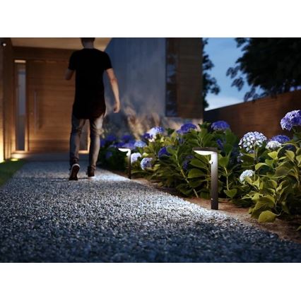 Philips - LED външна лампа със сензор LED/9W/230V 4000K IP44