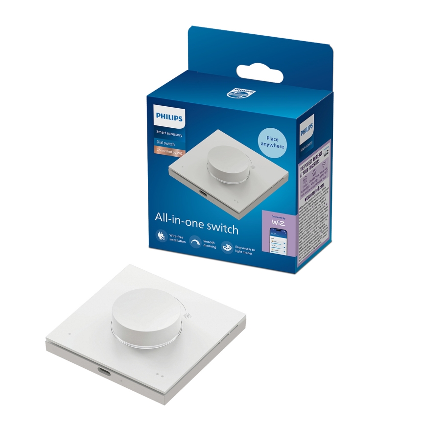 Philips - Умен ротационен димер SMART 3,7V 200 mAh