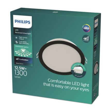 Philips - Вградено LED осветително тяло MESON LED/12,5W/230V 4000K