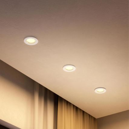 Philips - Вградено осветително тяло PERIDOT 1xGU10/7W/230V бяло
