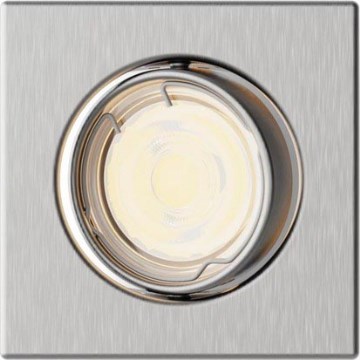 Philips - Вградено осветително тяло PERIDOT 1xGU10/7W/230V сребристо