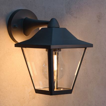 Philips - Външна стенна лампа JULI 1xE27/25W/230V IP44