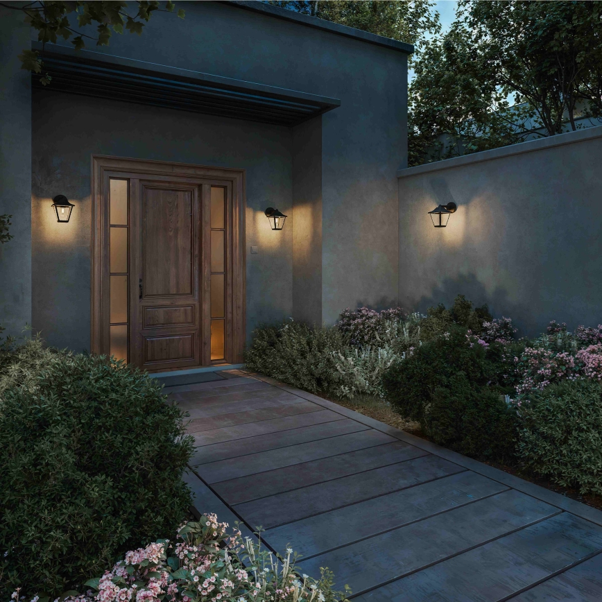 Philips - Външна стенна лампа JULI 1xE27/25W/230V IP44