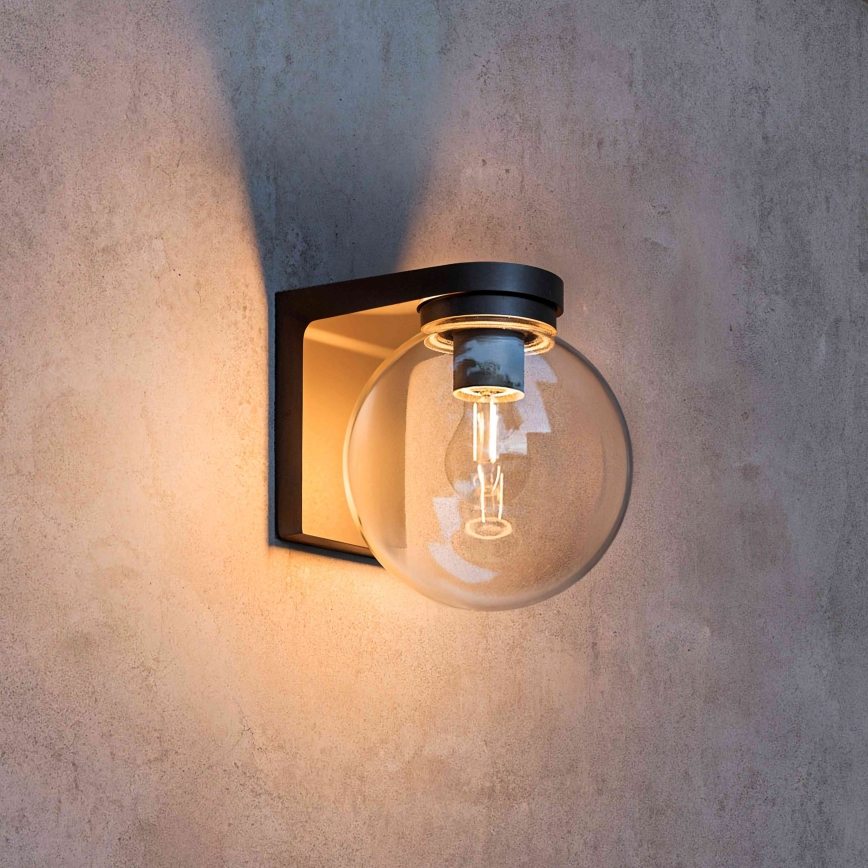 Philips - Външна стенна лампа ULIO 1xE27/25W/230V IP44