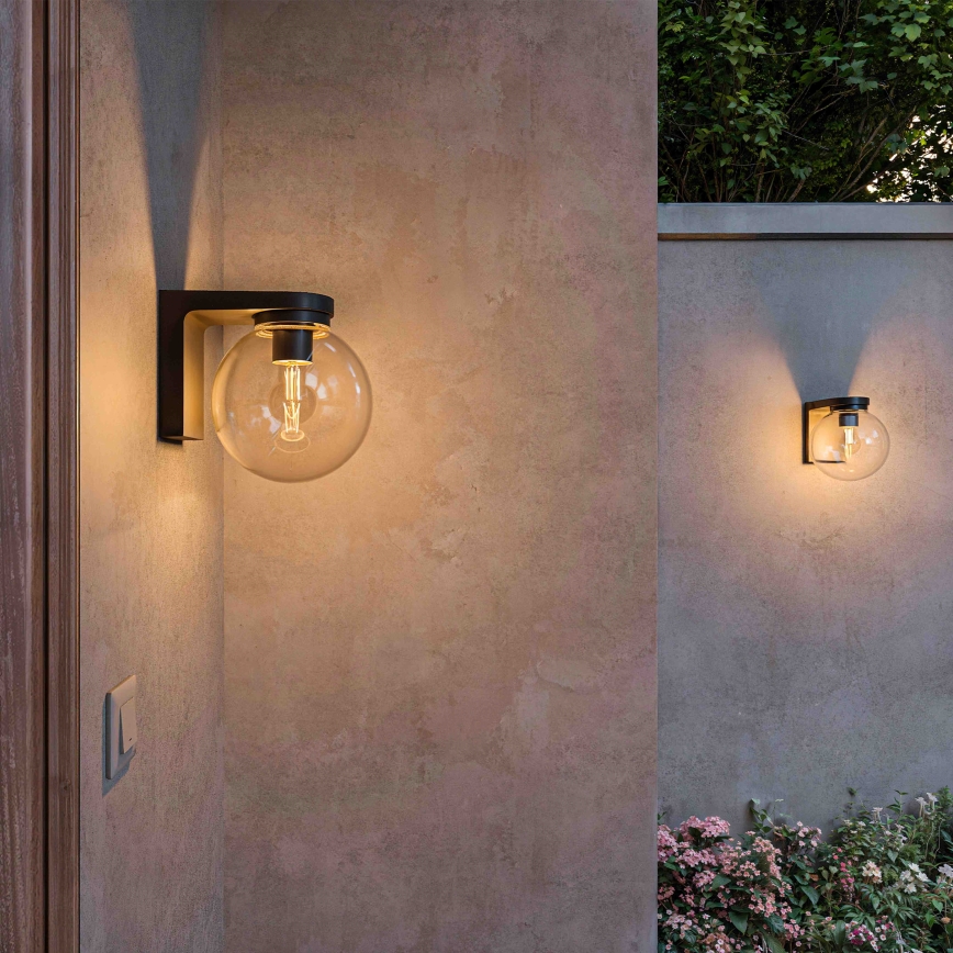 Philips - Външна стенна лампа ULIO 1xE27/25W/230V IP44
