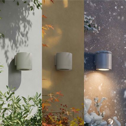 Philips - Външно стенно осветително тяло FYLX 1xGU10/5W/230V бяло IP44