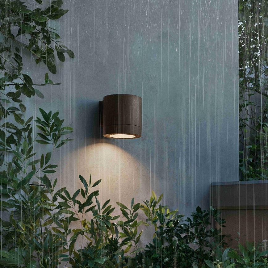 Philips - Външно стенно осветително тяло FYLX 1xGU10/5W/230V кафяво IP44